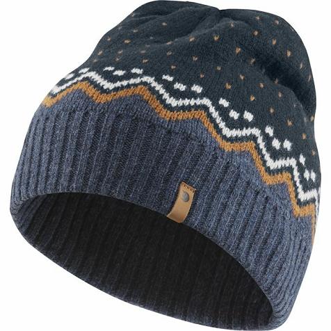 Fjallraven Men Övik Beanies Dark Navy PH80623 Philippines